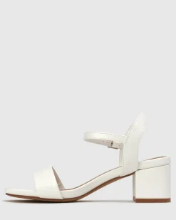 Women Betts Bridal|Block^RORY Vegan Round Toe Sandals