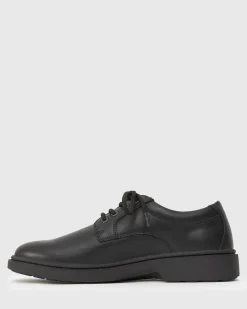 Kids/BOY Betts Senior Girls|Senior Boys^SANTANA E/F Senior Leather School Shoes