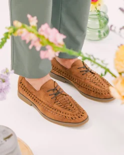 Betts Casual^TEATHER Vegan Huarache Sandals