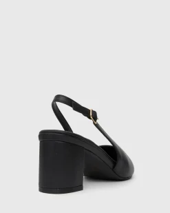 Women Betts Wider Fit|Pumps^Wider Fit GUS Block Heel Slingback Pumps