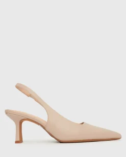 Women Betts Wider Fit|Pumps^Wider Fit JERRY Slingback Stiletto Heel Pumps