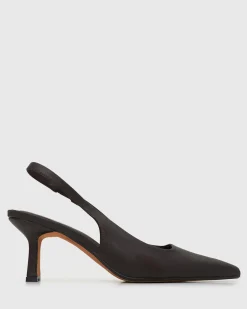 Women Betts Wider Fit|Pumps^Wider Fit JERRY Slingback Stiletto Heel Pumps