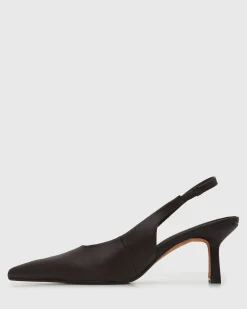Women Betts Wider Fit|Pumps^Wider Fit JERRY Slingback Stiletto Heel Pumps