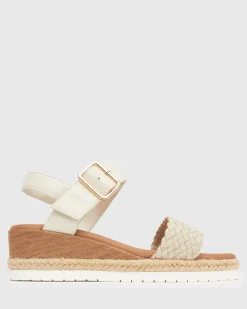 Women Betts Wider Fit|Low-Mid^Wider Fit KENZIE Vegan Low Wedge Sandals
