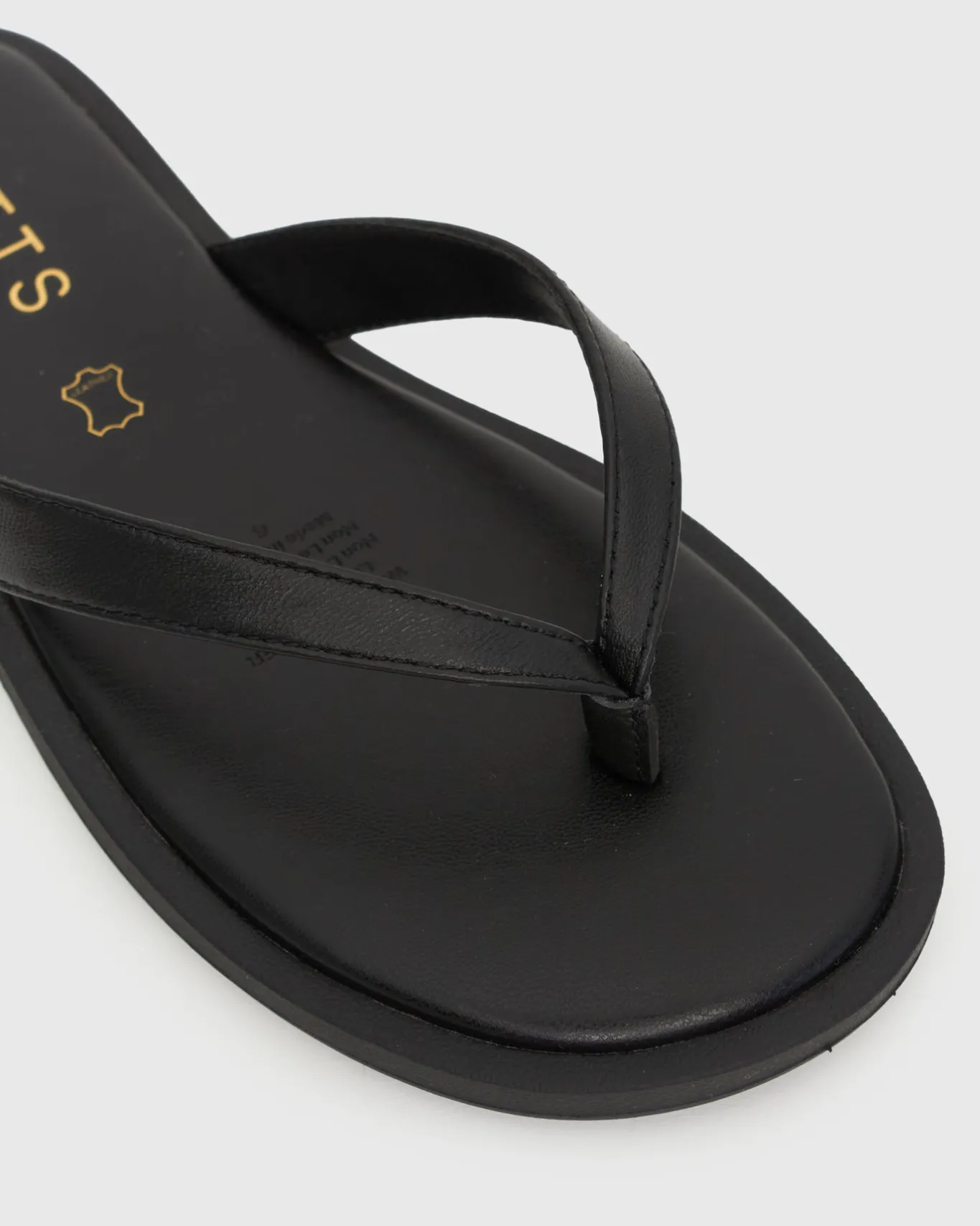 Women Betts Sandals|Flats^Wider Fit LOVER Leather Thong Sandals