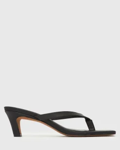Women Betts Mules|Leather^ZAP Leather Thong Mule Sandals