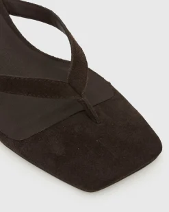 Women Betts Mules|Leather^ZAP Leather Thong Mule Sandals